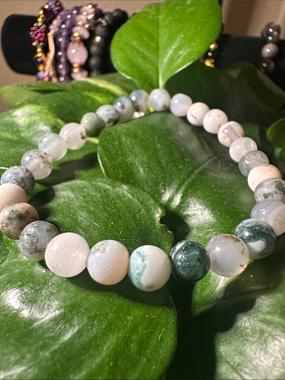 B37 Moss Agate Crystal